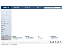Tablet Screenshot of info.sanmar.com